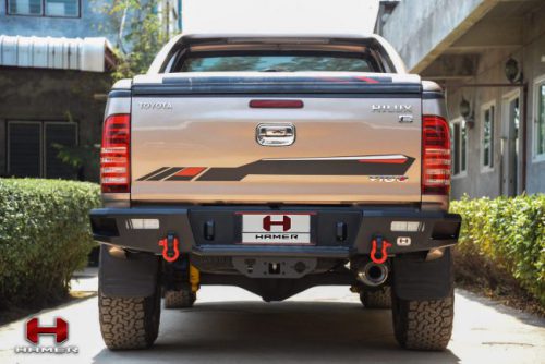 กันชนท้าย HAMER รุ่น M-SERIES สำหรับรถ TOYOTA HILUX VIGO