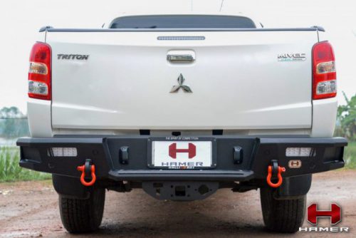 กันชนท้าย HAMER รุ่น M-SERIES สำหรับรถ MITSUBISHI TRITON 2016-2018