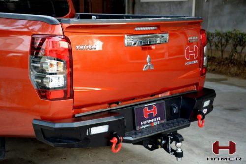 กันชนท้าย HAMER รุ่น M-SERIES สำหรับรถ MITSUBISHI TRITON 2019