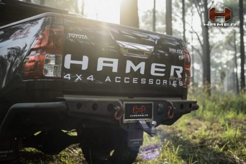 กันชนท้าย HAMER รุ่น G-SERIES สำหรับรถ TOYOTA HILUX VIGO