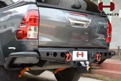 กันชนท้าย HAMER รุ่น G-SERIES สำหรับรถ TOYOTA HILUX REVO