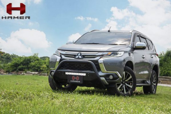 กันชนหน้ารุ่น CYCLONE-SERIES สำหรับ MITSUBISHI PAJERO SPORT ปี2016-2019