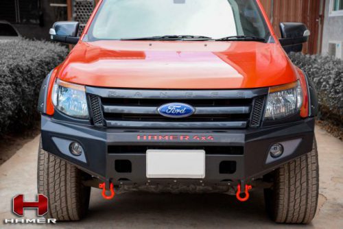 กันชนหน้าของ HAMER รุ่น M-SERIES BULL BAR สำหรับรถ FORD RANGER T6