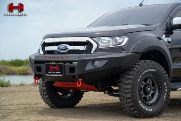 กันชนหน้าของ HAMER รุ่น M-SERIES BULL BAR ของรถ FORD RANGER T7