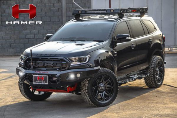 HAMER ชุดแผ่นเหล็กปกป้องรถ SKID PLATE ของรถ FORD EVEREST ปี2015-2020