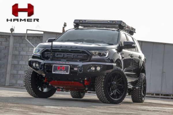 HAMER ชุดแผ่นเหล็กปกป้องรถ SKID PLATE ของรถ FORD EVEREST ปี2015-2020