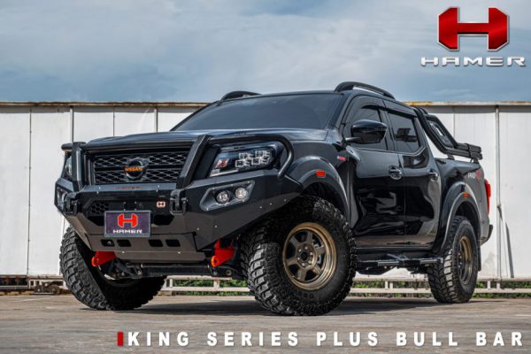 กันชนหน้า Hamer รุ่น KING-SERIES PLUS ของรถ NISSAN NAVARA PRO4X 2020+