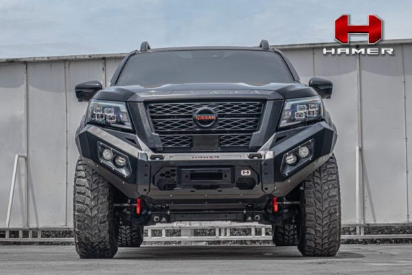 กันชนหน้า Hamer รุ่น PRIME-SERIES ของรถ NISSAN NAVARA PRO4X (2020+)