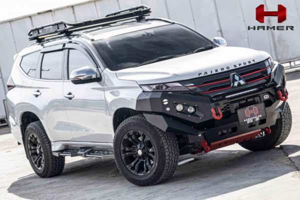 บันไดข้าง รุ่น SHADOW SERIES ของรถ MITSUBISHI PAJERO SPORT 2020+