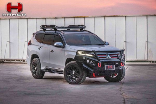 กันชนหน้า Hamer รุ่น KING-SERIES PLUS สำหรับ MITSUBISHI PAJERO SPORT 2020+