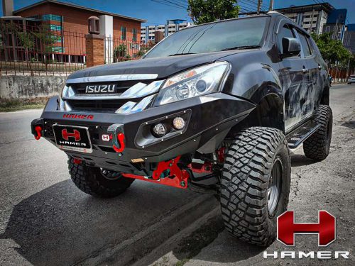 กันชนของ Hamer KING SERIES BULL BAR สำหรับ ISUZU MU-X 2012-2017