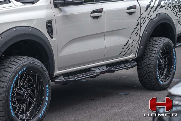 SHADOW SERIES SIDE STEPS FOR FORD RANGER NEXT GEN 2022